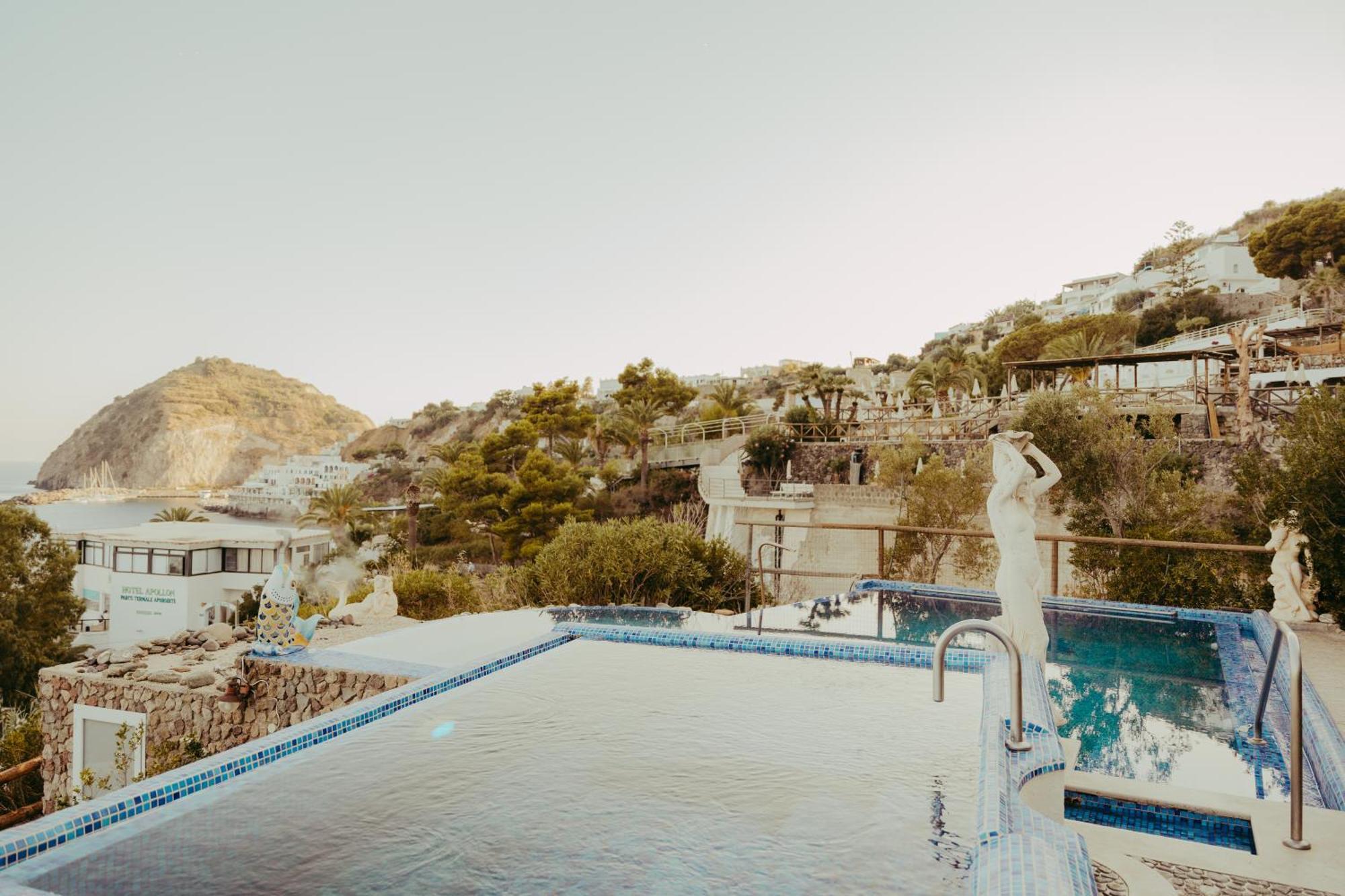 Hotel Ferdinando Beach & Thermal Spa Sant'Angelo  ภายนอก รูปภาพ